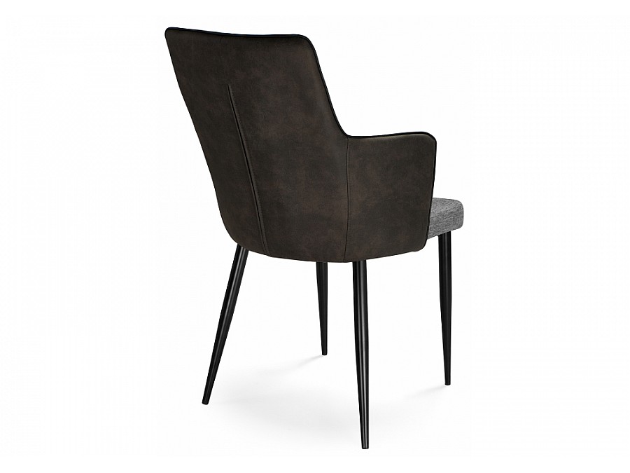 Benza grey fabric / black