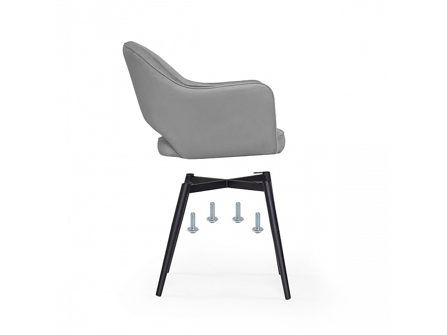 Стул на металлокаркасе Ойстер MR-11 / черный