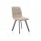 Стул на металлокаркасе Bruk beige / black
