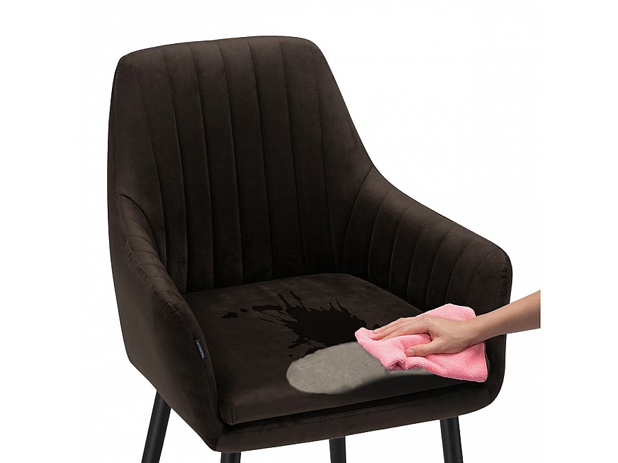 Стул на металлокаркасе Райнер MR -09 / черный