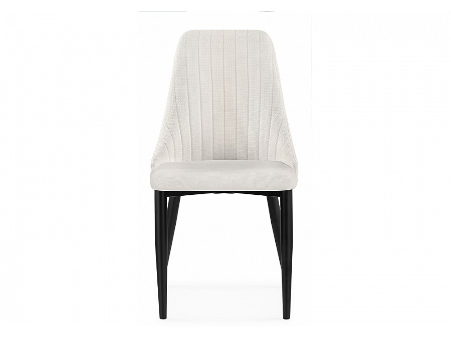 Стул на металлокаркасе Kora white / black