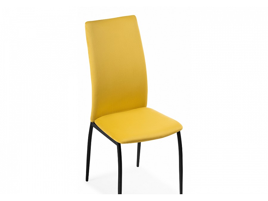 Стул на металлокаркасе Tod yellow / black