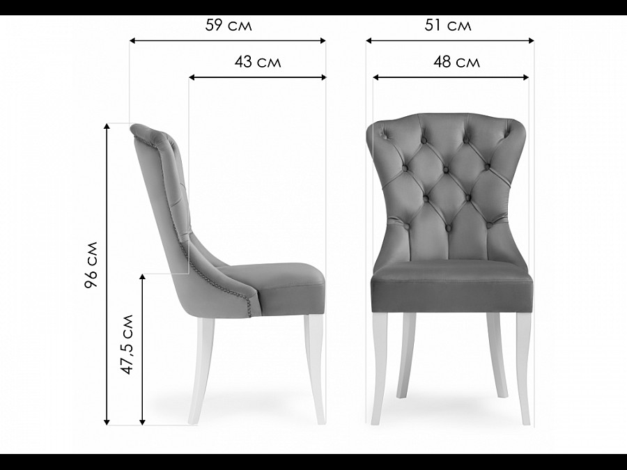 Милано 1 светло-серый / орех