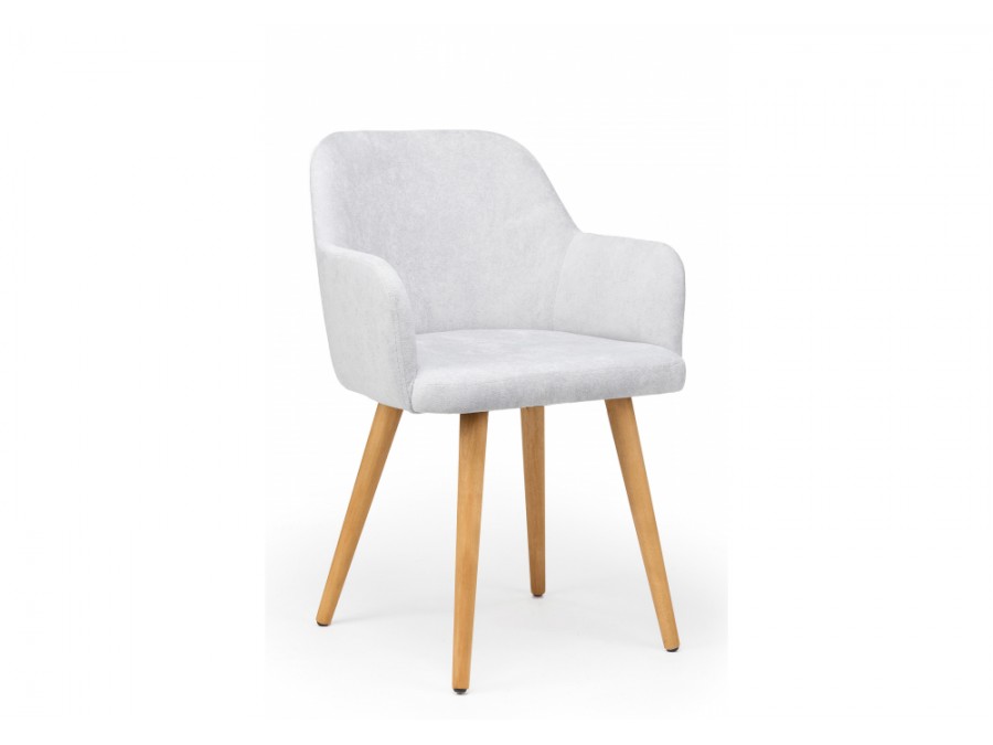 Инфини светло-серый (ocean 021) / светлое дерево