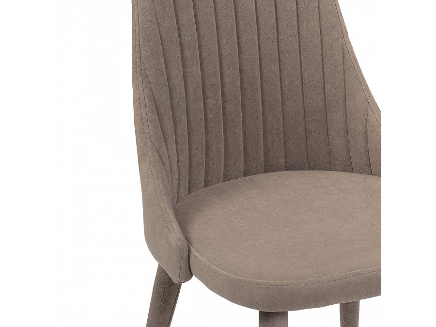 Стул на металлокаркасе Морос с чехлом катания мокка