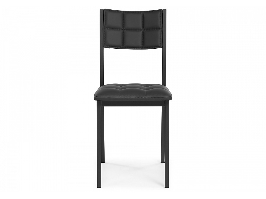 Стул на металлокаркасе Бекал черный / матовый черный