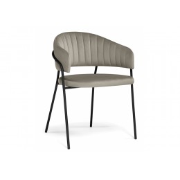 Лукас бежевый / черный каркас