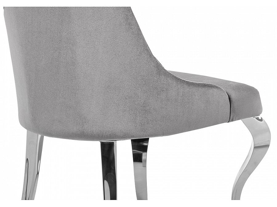 Стул на металлокаркасе Gustav серый