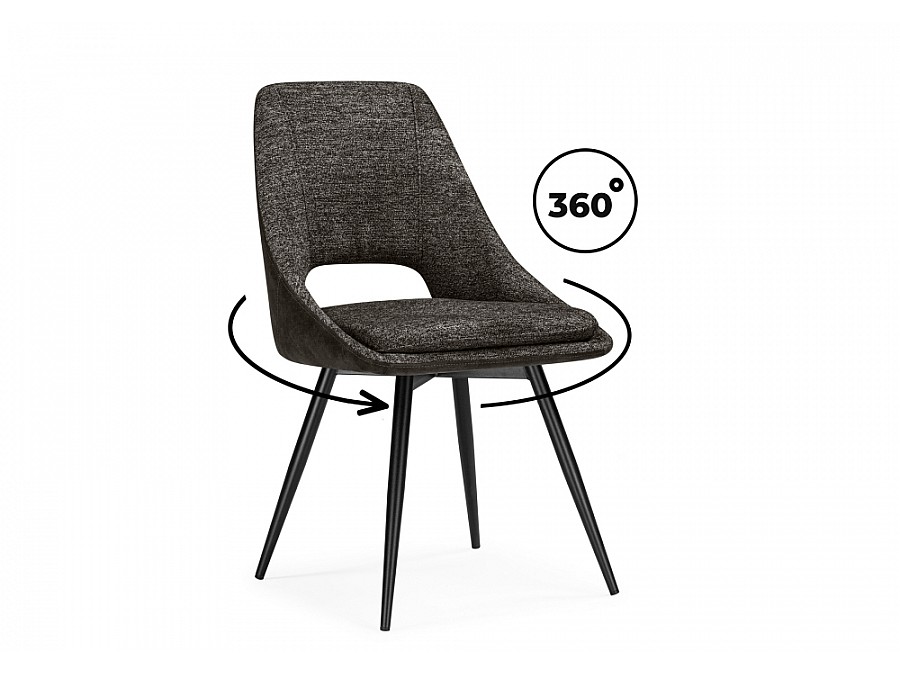 Avianus вращающийся коричневый / черный