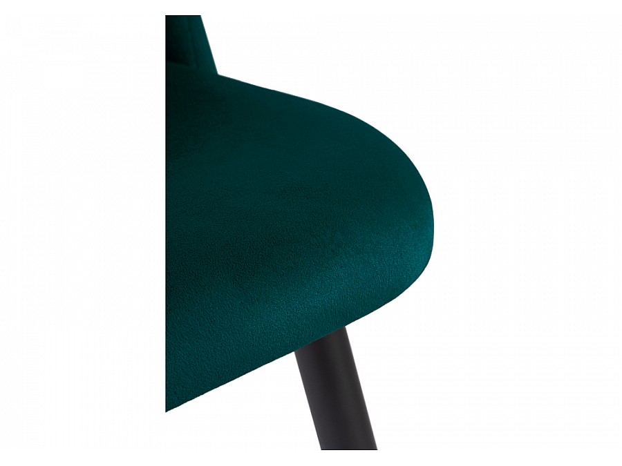 Стул на металлокаркасе Gabi 1 green / black