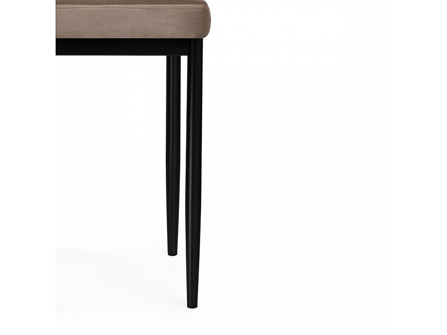 Стул на металлокаркасе Rek cappuccino / black