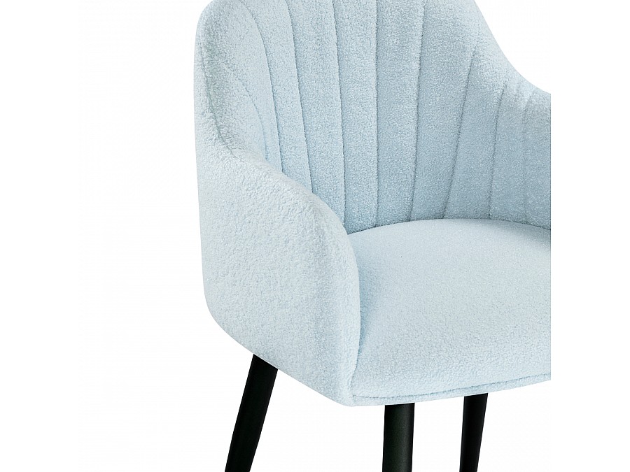 Стул на металлокаркасе Халли lamb 17 / черный