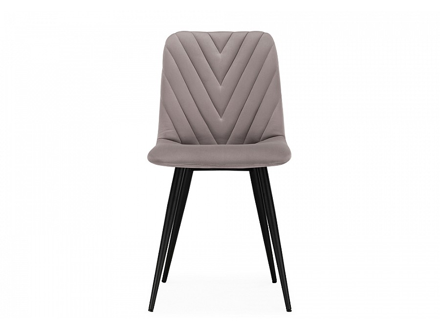 Стул на металлокаркасе Ральф латте / черный