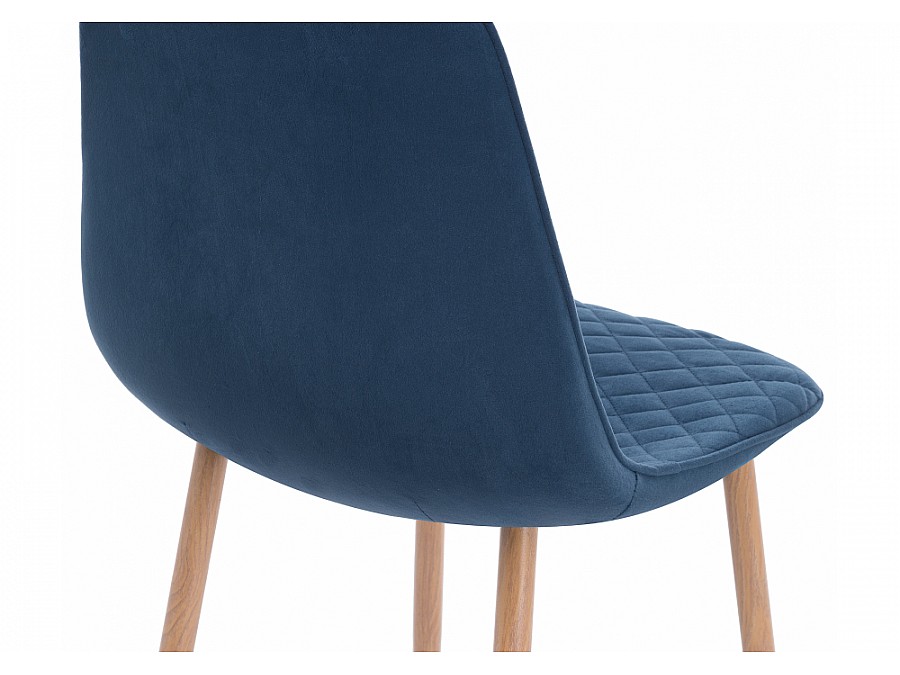 на металлокаркасе Capri dark blue / wood