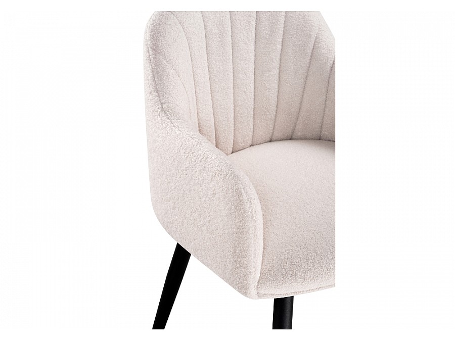 Стул на металлокаркасе Халли lamb 19 / черный