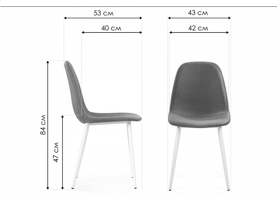 Стул на металлокаркасе Lilu 1 yellow / gold