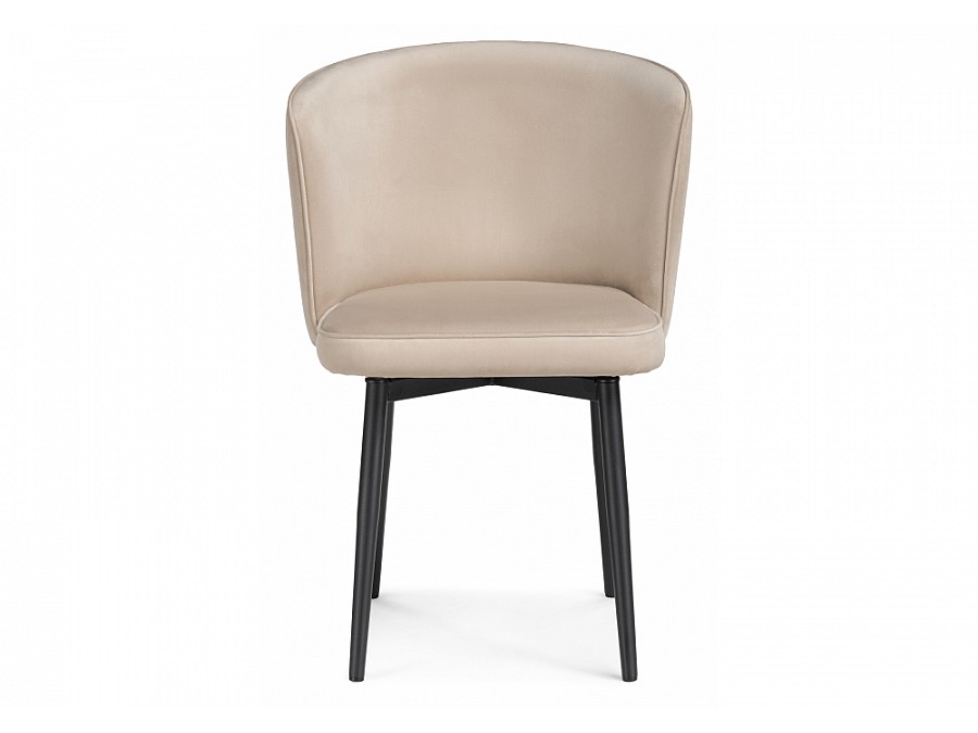 Стул на металлокаркасе Фрибур крутящийся MR-26 / черный