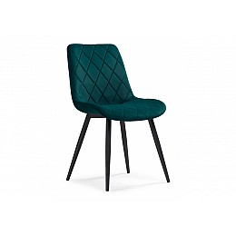 Стул на металлокаркасе Fox black / green