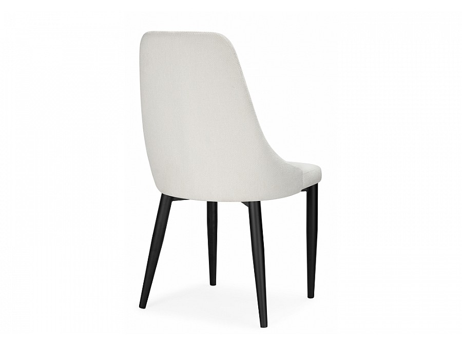 Стул на металлокаркасе Kora white / black
