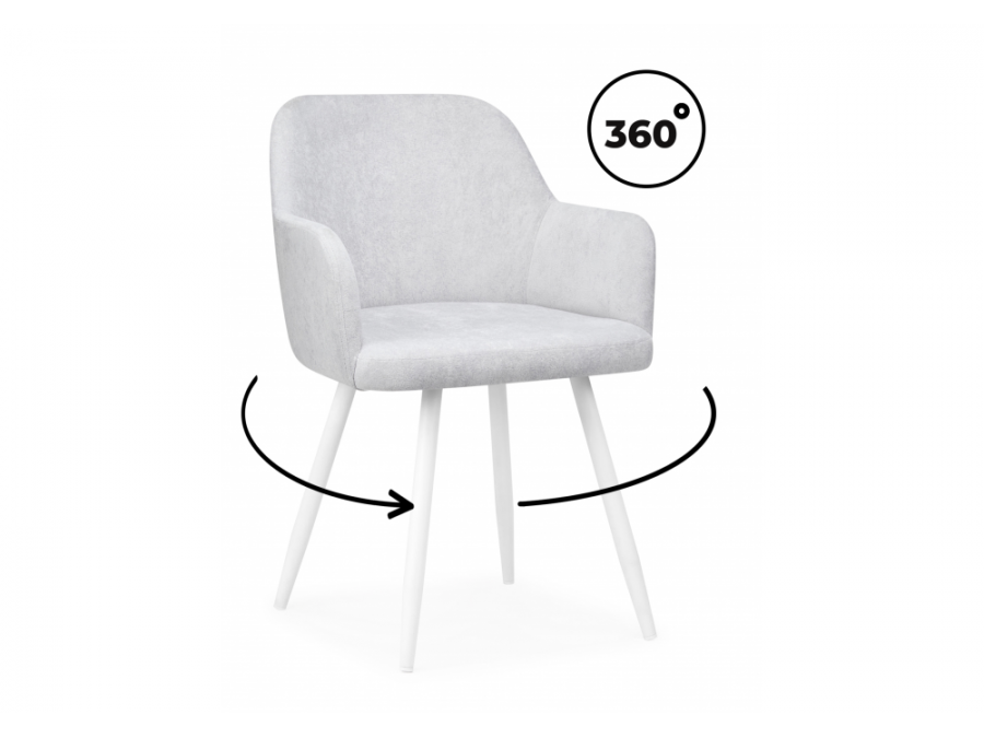 Инфини 360 светло-серый (ocean 021) / белый