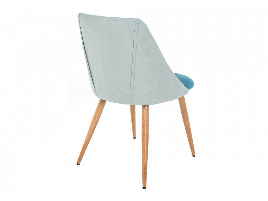 Стул на металлокаркасе Morgan голубой