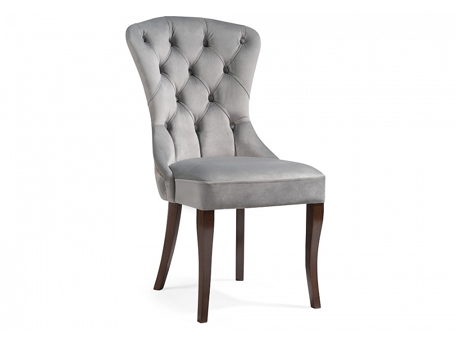 Стул деревянный Милано 1 серый / орех