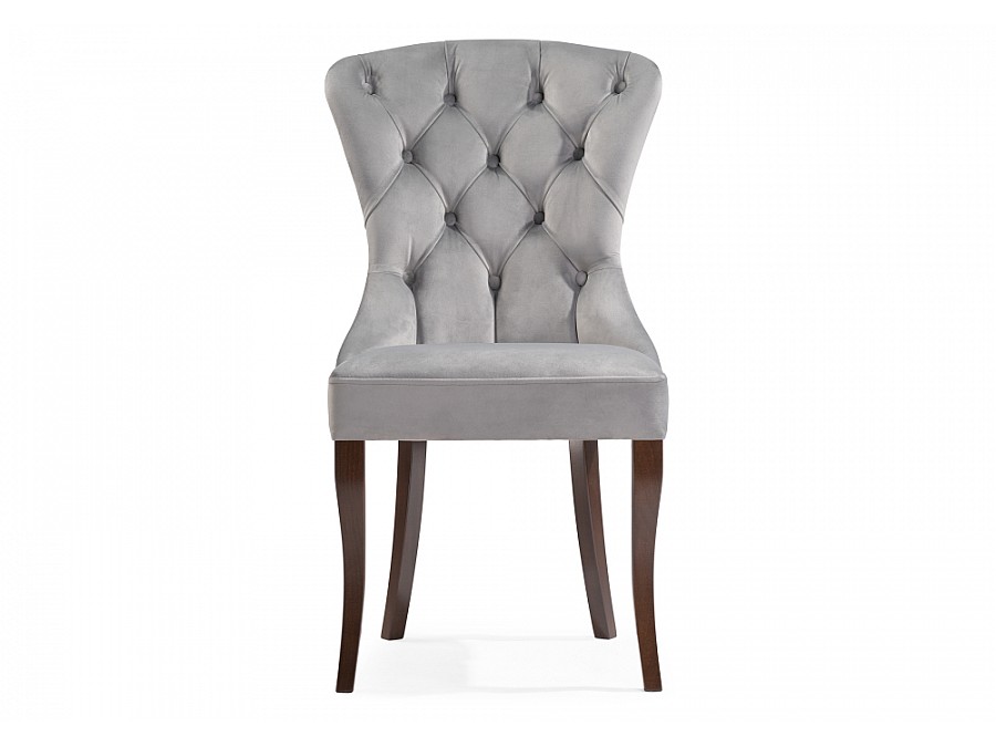 Стул деревянный Милано 1 серый / орех