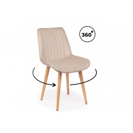 Седа 360 бежевый (zd 210) / светлое дерево np