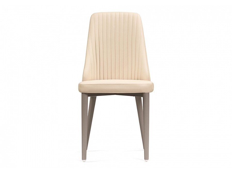 Стул на металлокаркасе Фена R латте / капучино