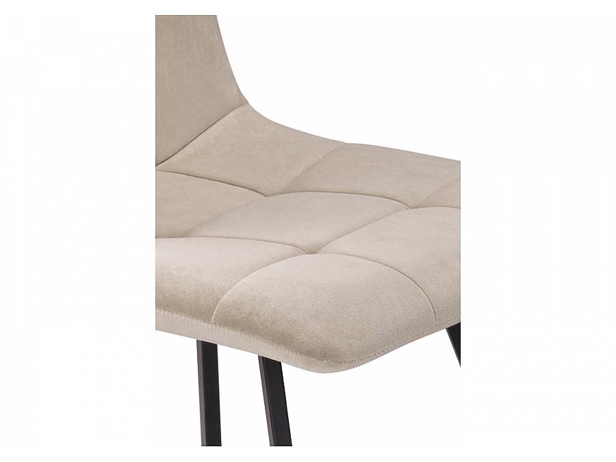 Стул на металлокаркасе Bruk beige / black