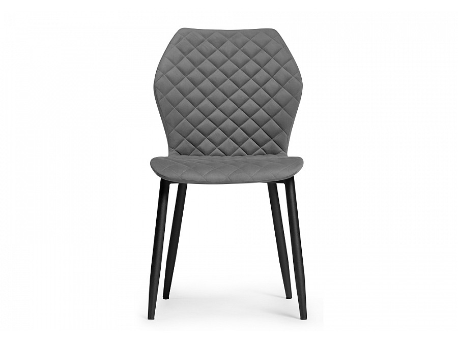 Стул на металлокаркасе Софи темно-серый / черный