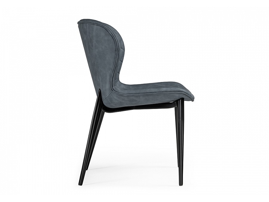 Стул на металлокаркасе Катабучи ткань kiprus 12 / черный глянец