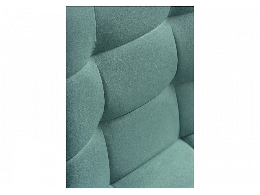 Стул на металлокаркасе Чилли К бирюзовый / черный