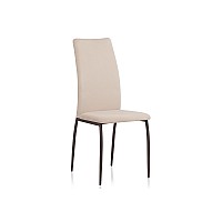 Стул на металлокаркасе Tod beige / black