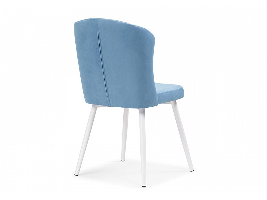 Стул на металлокаркасе Алиссум velutto 46 / белый