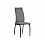 Стул на металлокаркасе Tod gray fabric / black