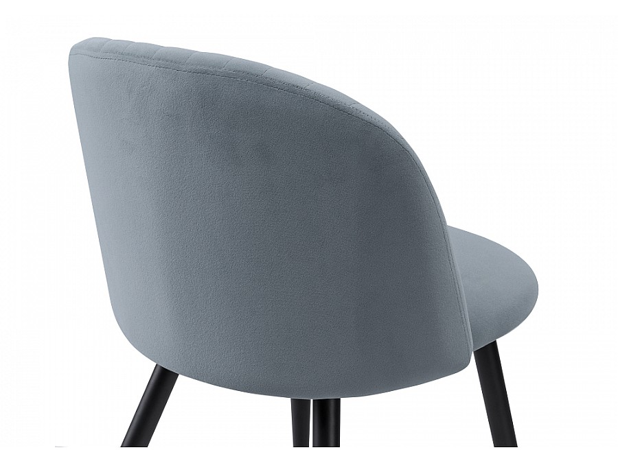 Стул на металлокаркасе Gabi 1 gray / black