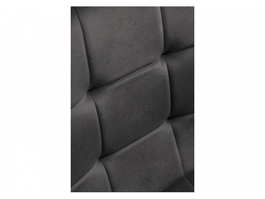 Стул на металлокаркасе Bruk dark gray / white