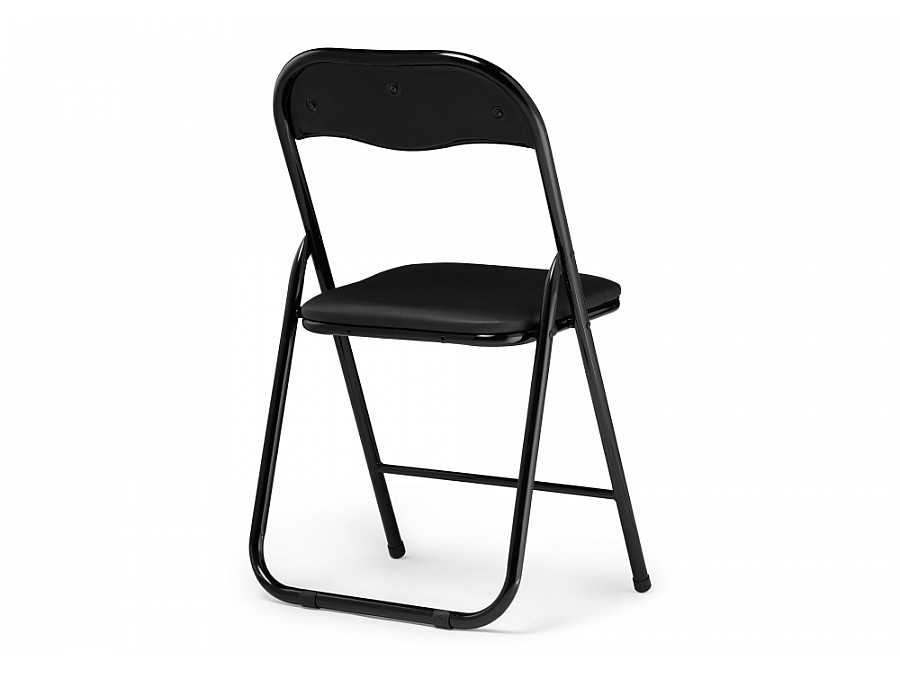 Стул на металлокаркасе Fold 1 складной black / black