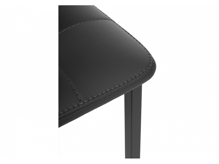 Стул на металлокаркасе Бекал черный / матовый черный