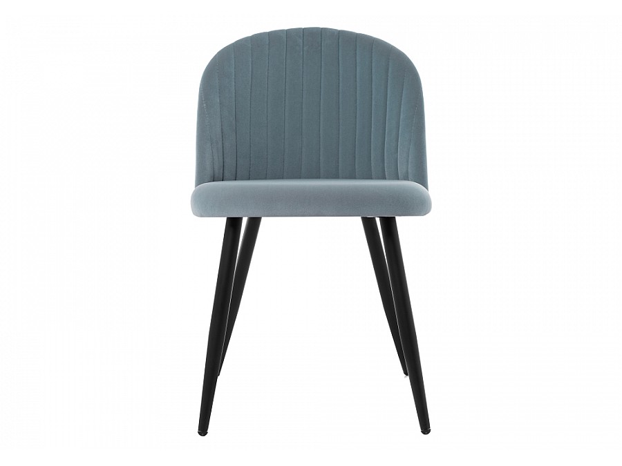 Стул на металлокаркасе Gabi 1 light blue / black