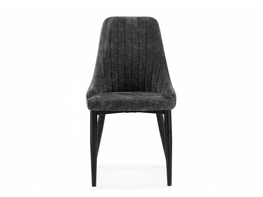 Стул на металлокаркасе Kora black / dark gray