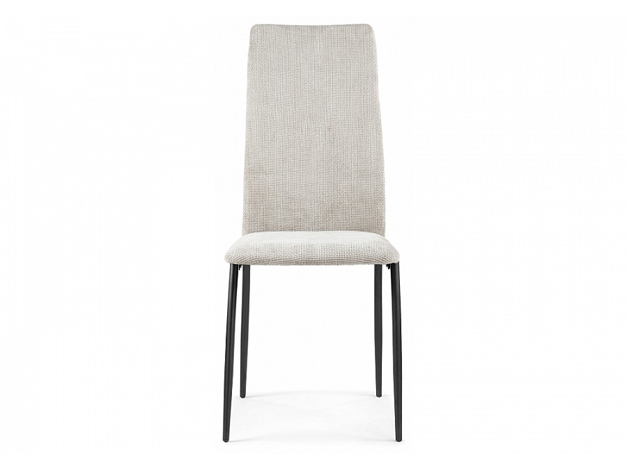 Стул на металлокаркасе Tod latte / black