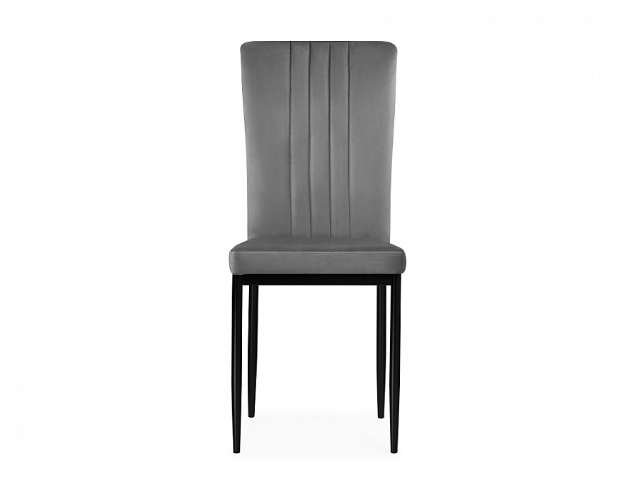 Стул на металлокаркасе Rek dark gray / black