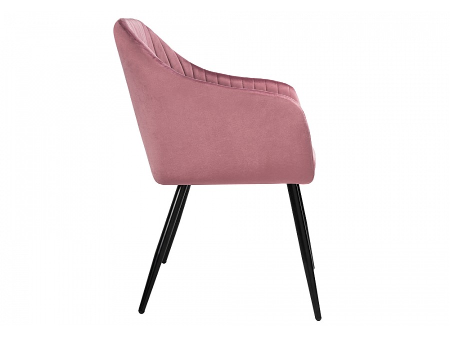 Стул на металлокаркасе Slam dark pink