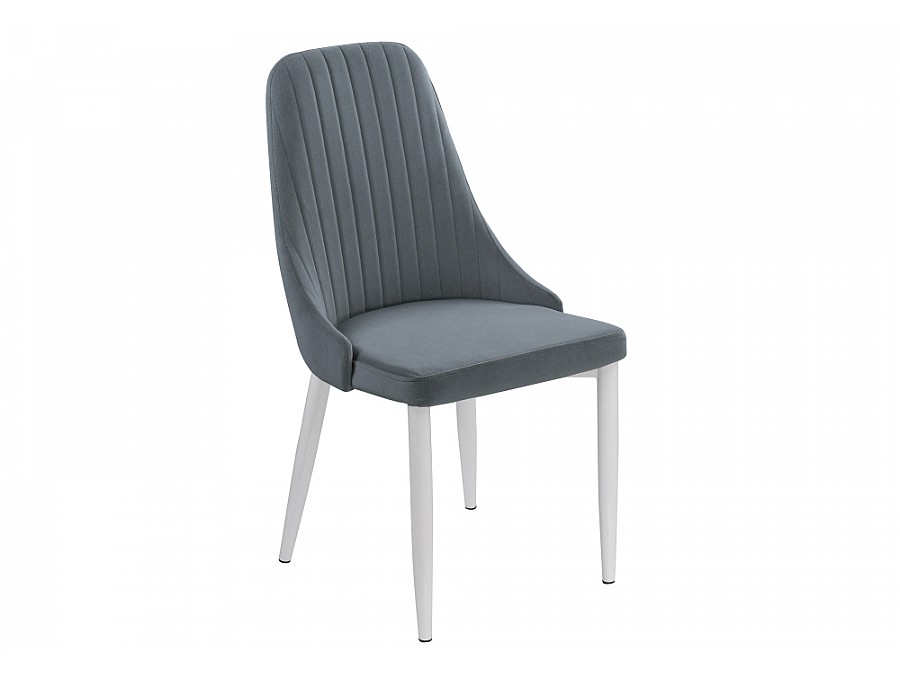 Стул на металлокаркасе Kora white / gray