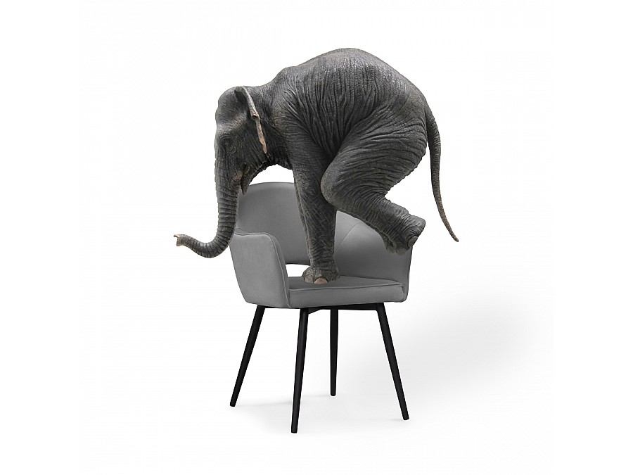 Стул на металлокаркасе Ойстер MR-11 / черный