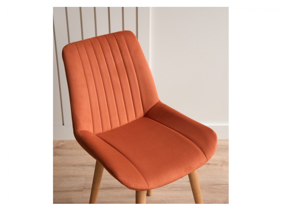 Седа терракотовый (zd 432) / светлое дерево np