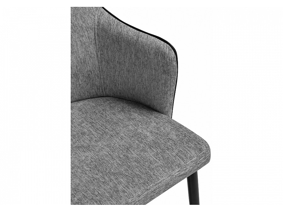 Benza grey fabric / black