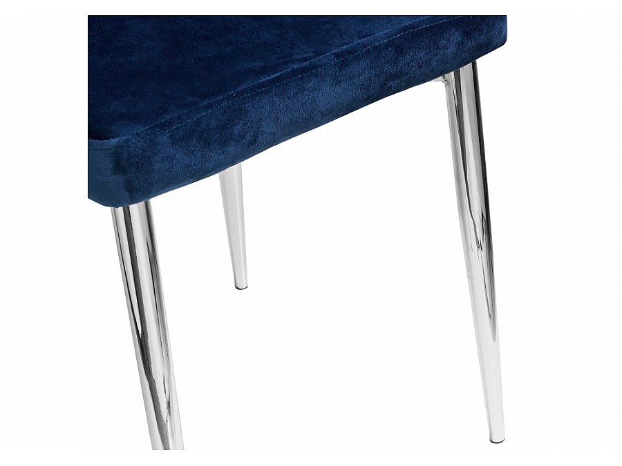 Стул на металлокаркасе Benza dark blue